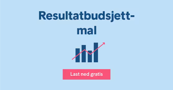 Resultatbudsjett Mal 01