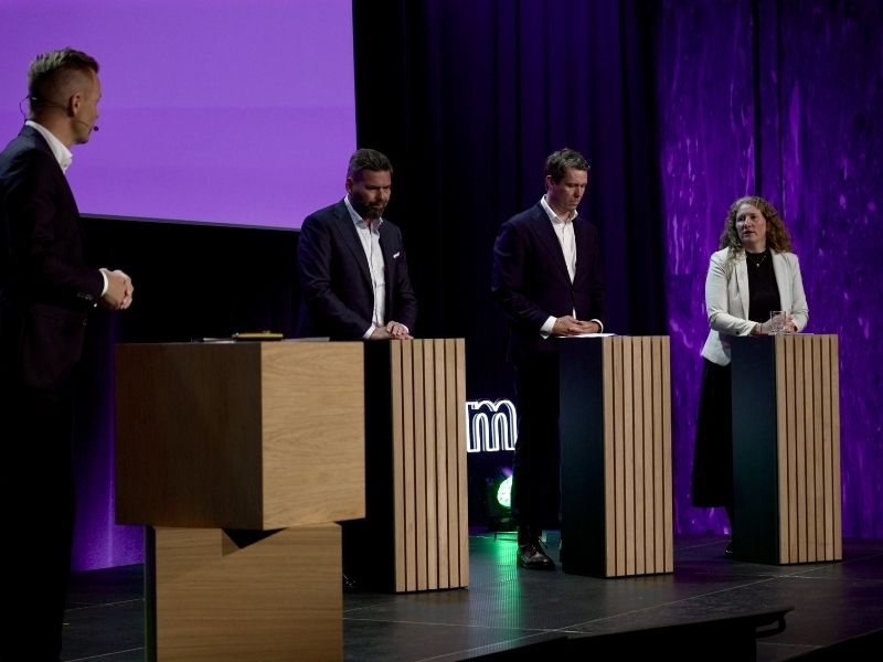 Paneldebatt på Intrum Live 2025